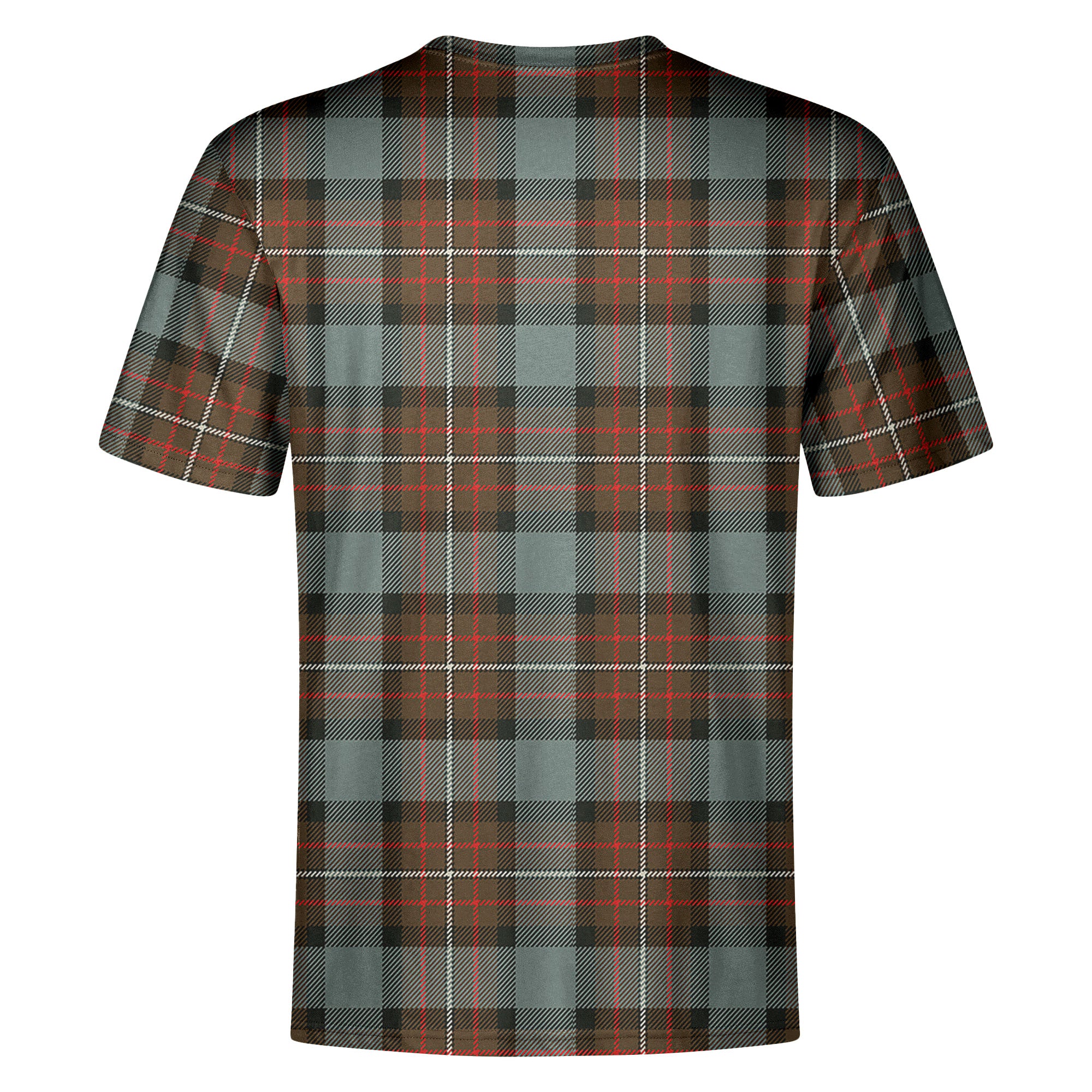 Fergusson Weathered Tartan Crest T-shirt