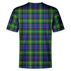 Gordon Modern Tartan Crest T-shirt