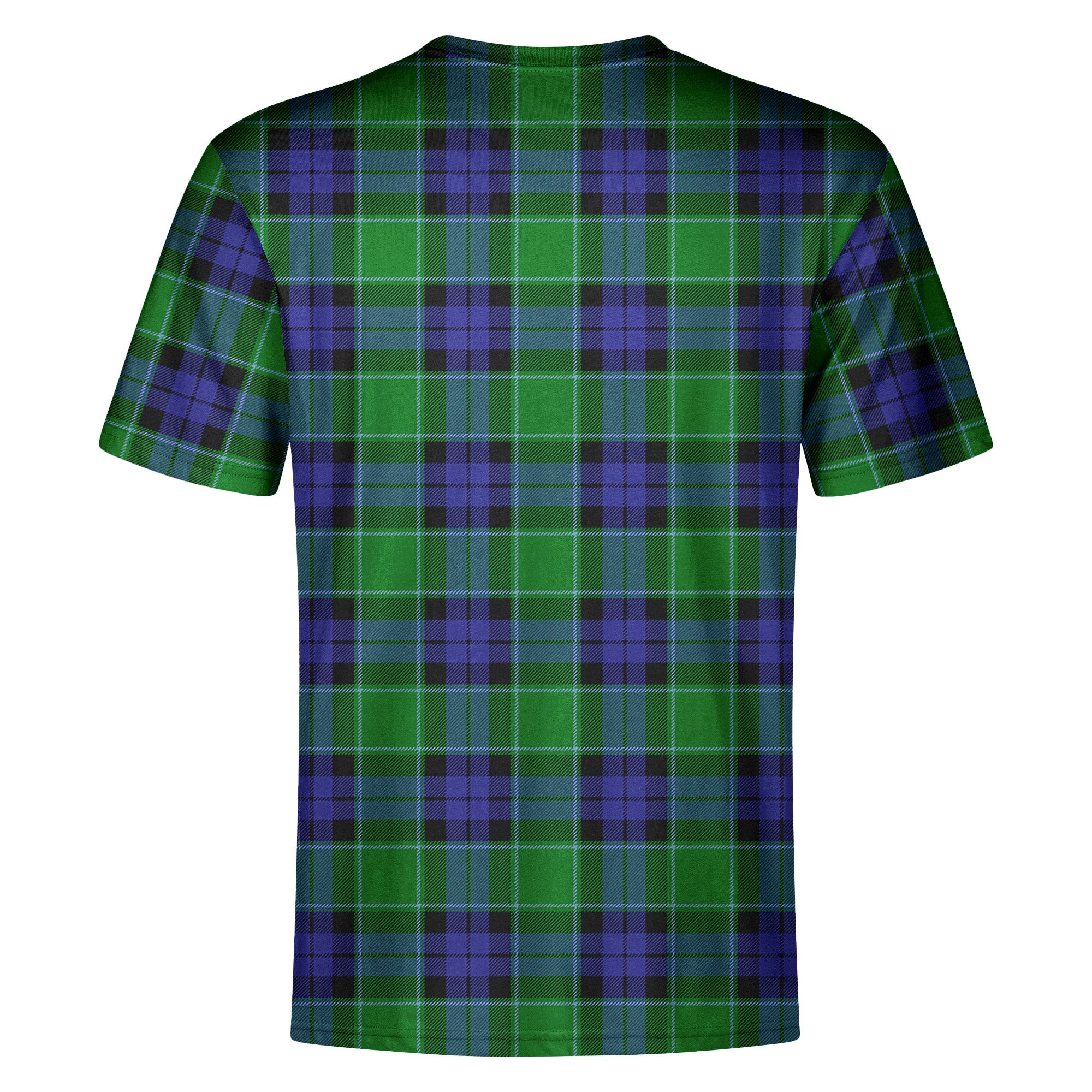 Graham of Menteith Modern Tartan Crest T-shirt