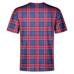Graham of Menteith Red Tartan Crest T-shirt