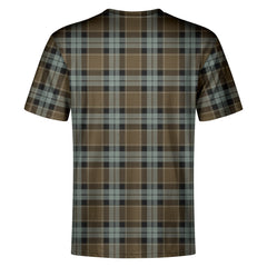 Graham of Menteith Weathered Tartan Crest T-shirt