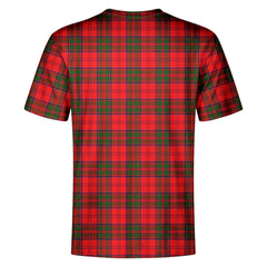 Grant Modern Tartan Crest T-shirt