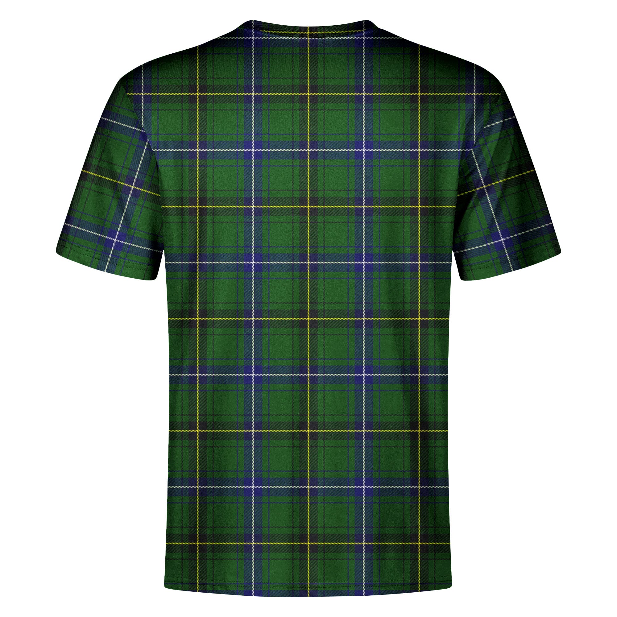 Henderson Modern Tartan Crest T-shirt