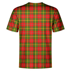 Leask Tartan Crest T-shirt