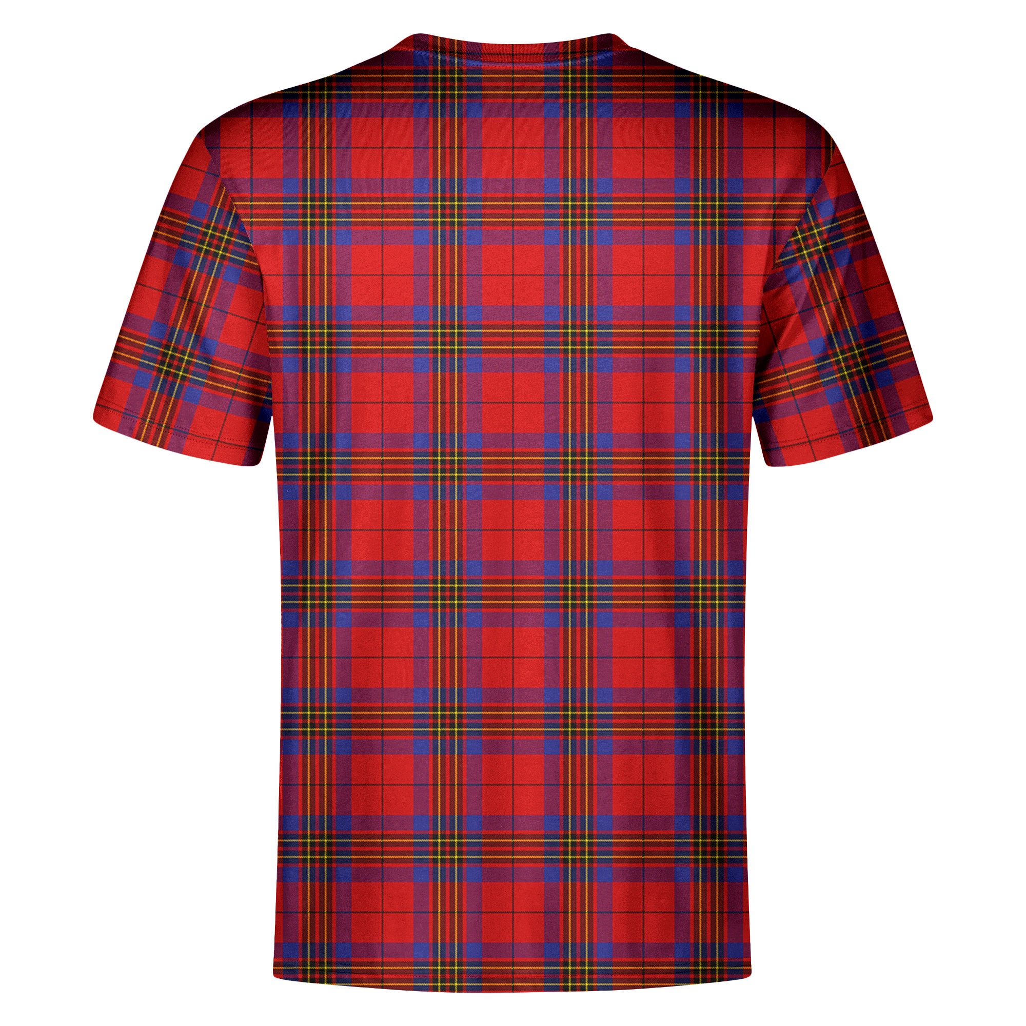 Leslie Modern Tartan Crest T-shirt