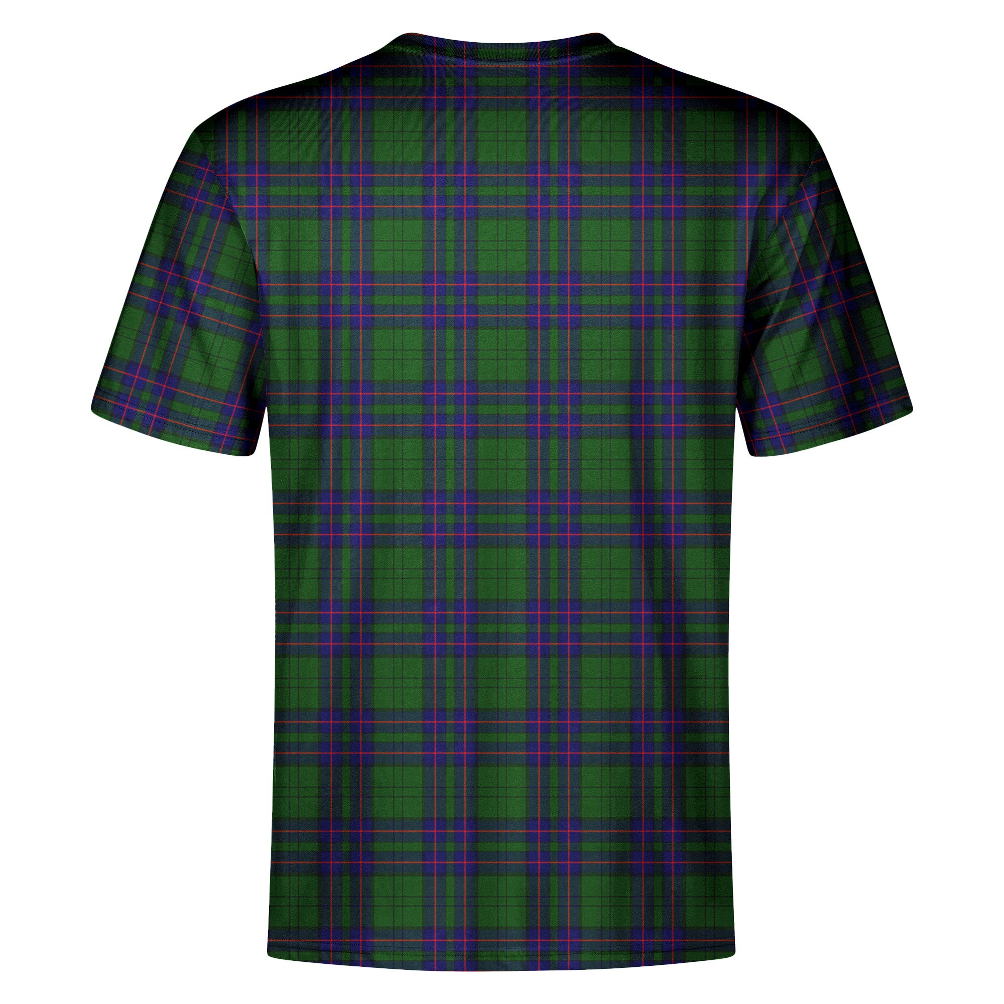 Lockhart Modern Tartan Crest T-shirt