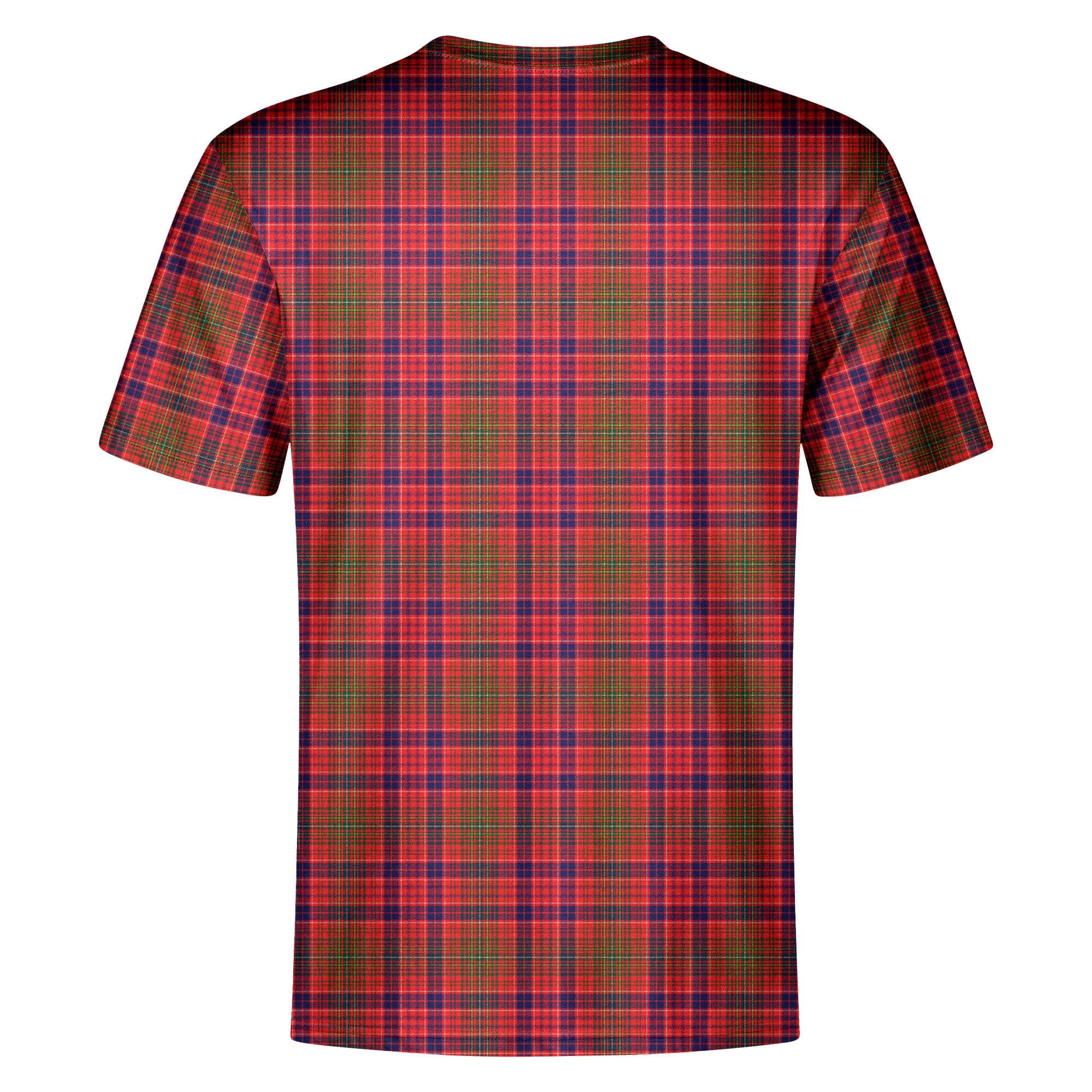 Lumsden Modern Tartan Crest T-shirt