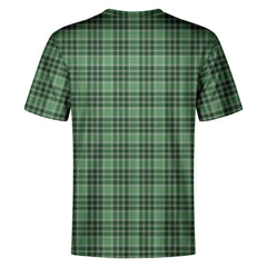 MacDonald Lord of the Isles Hunting Tartan Crest T-shirt