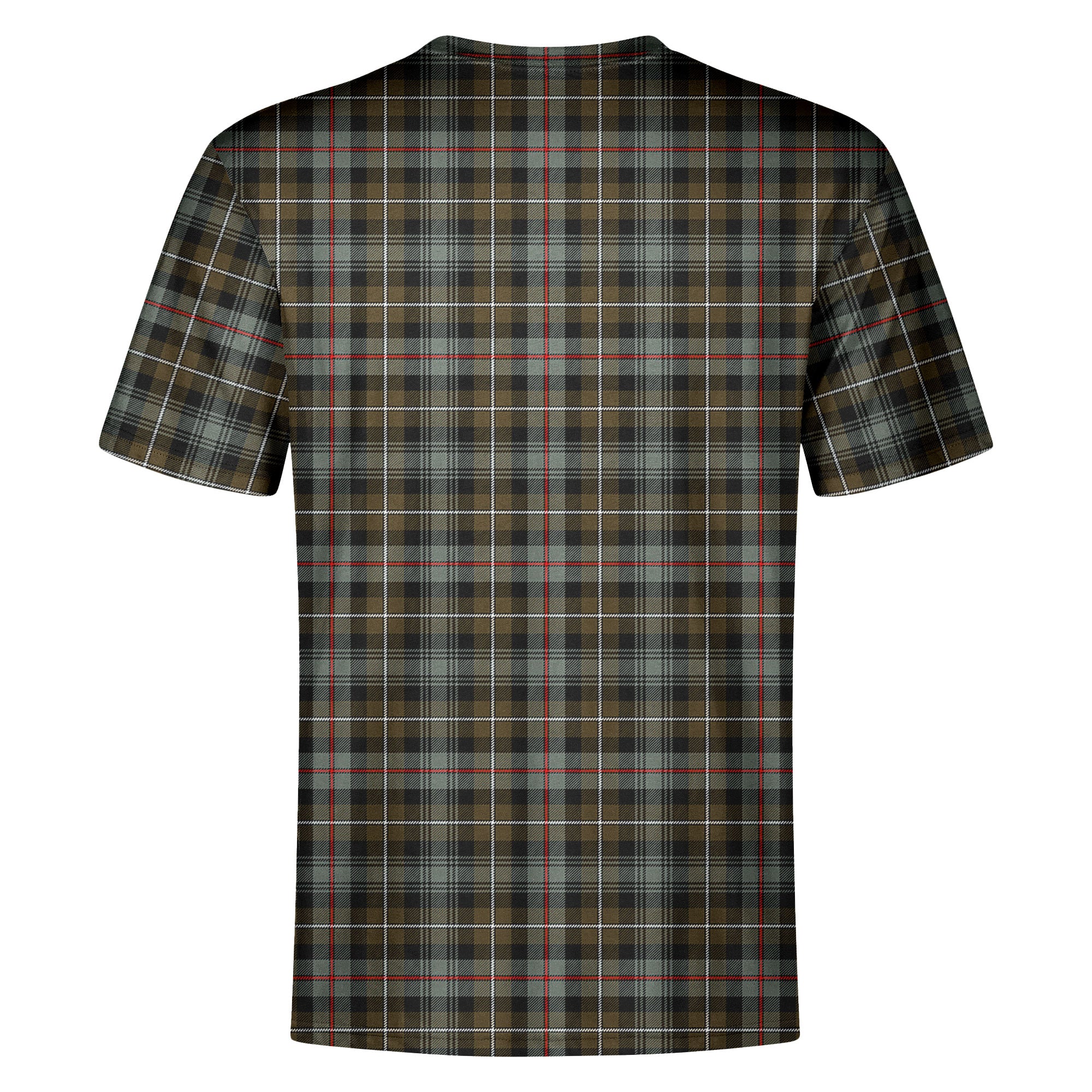 MacKenzie Weathered Tartan Crest T-shirt
