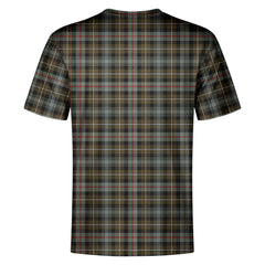 MacKenzie Weathered Tartan Crest T-shirt