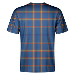 MacLaine of Loch Buie Hunting Ancient Tartan Crest T-shirt