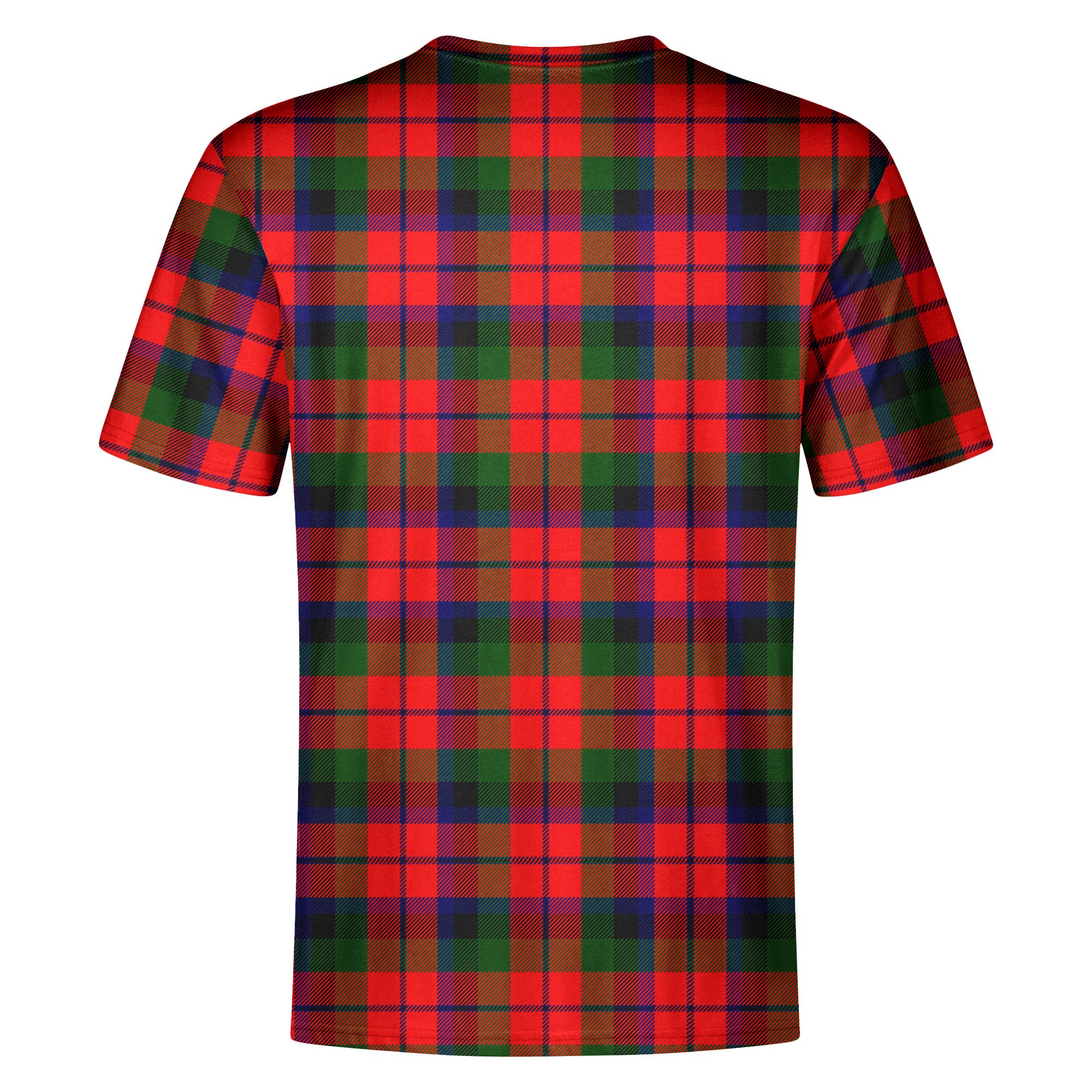 MacNaughton Modern Tartan Crest T-shirt