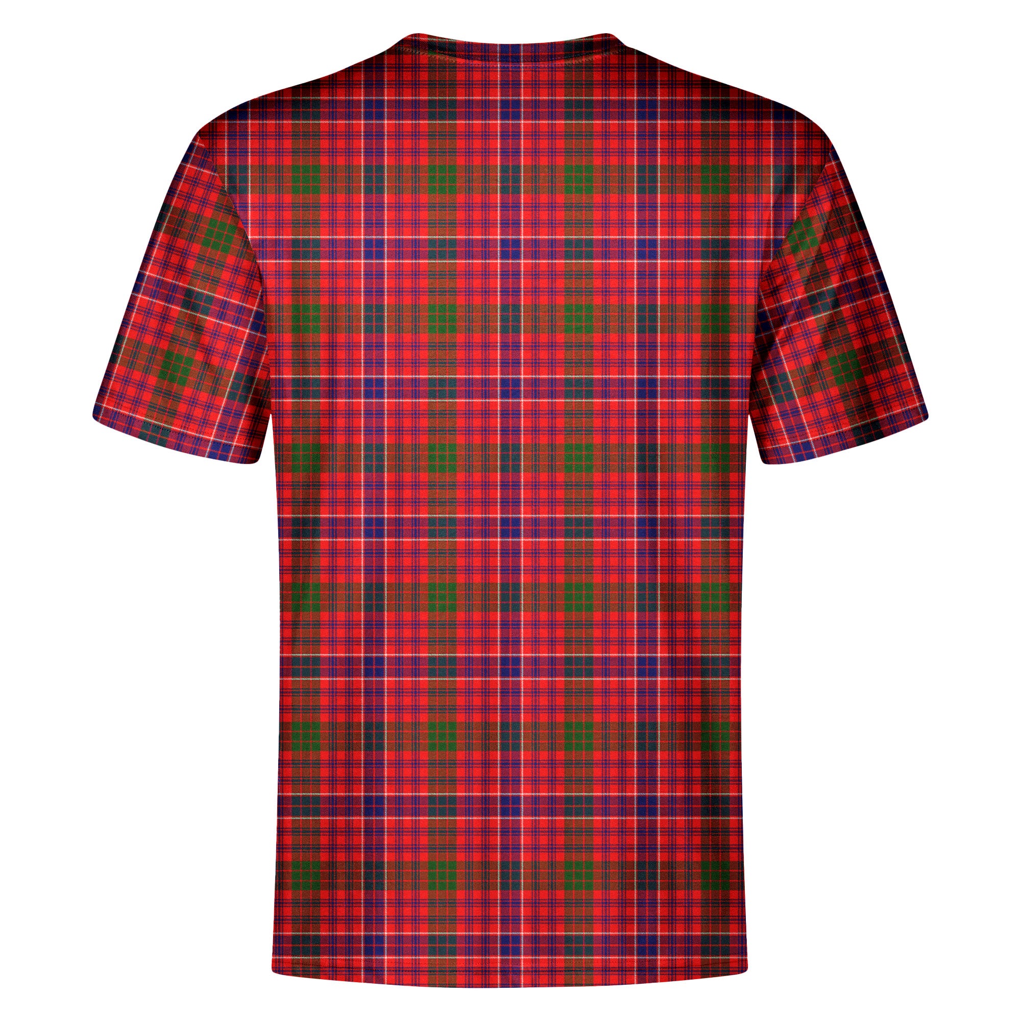 McRae Modern Tartan Crest T-shirt