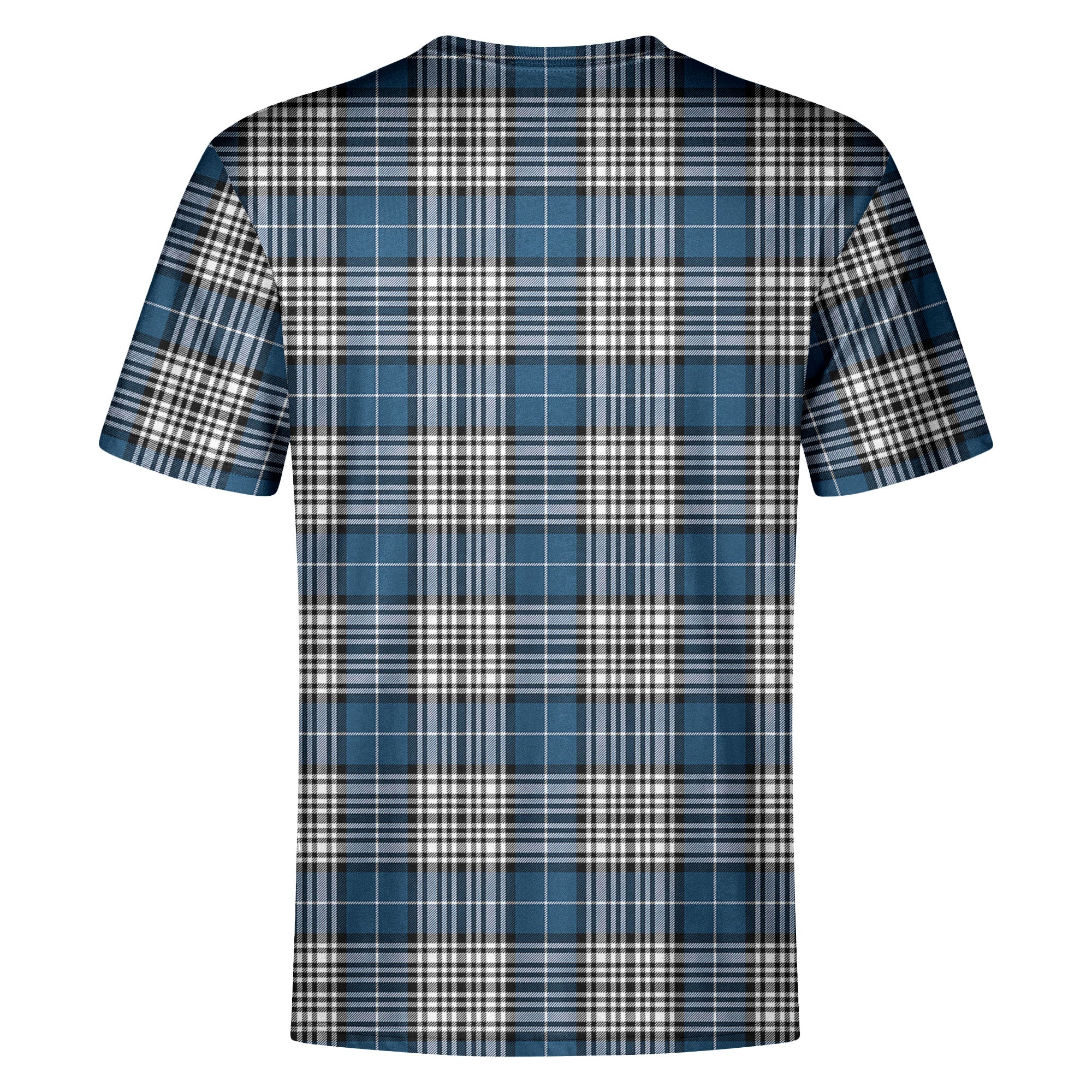Napier Modern Tartan Crest T-shirt