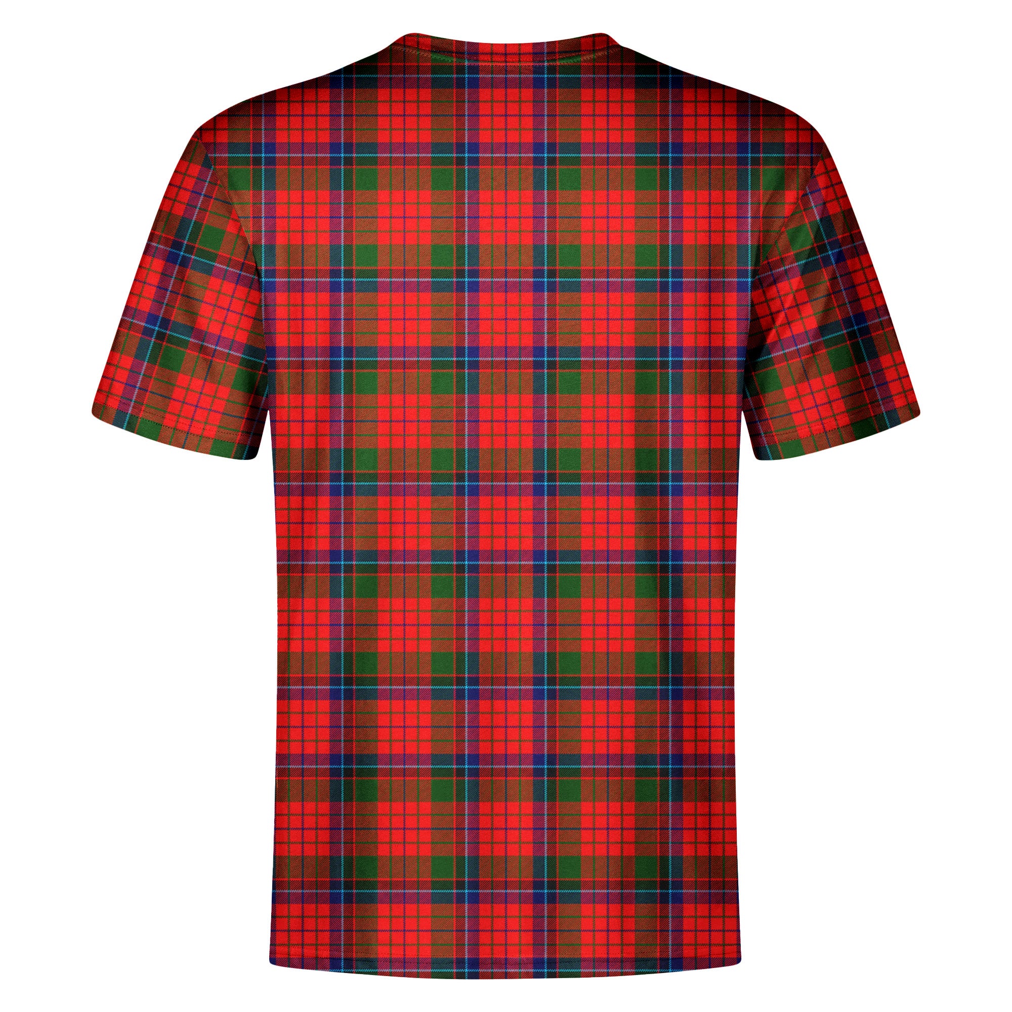 Nicolson Modern Tartan Crest T-shirt