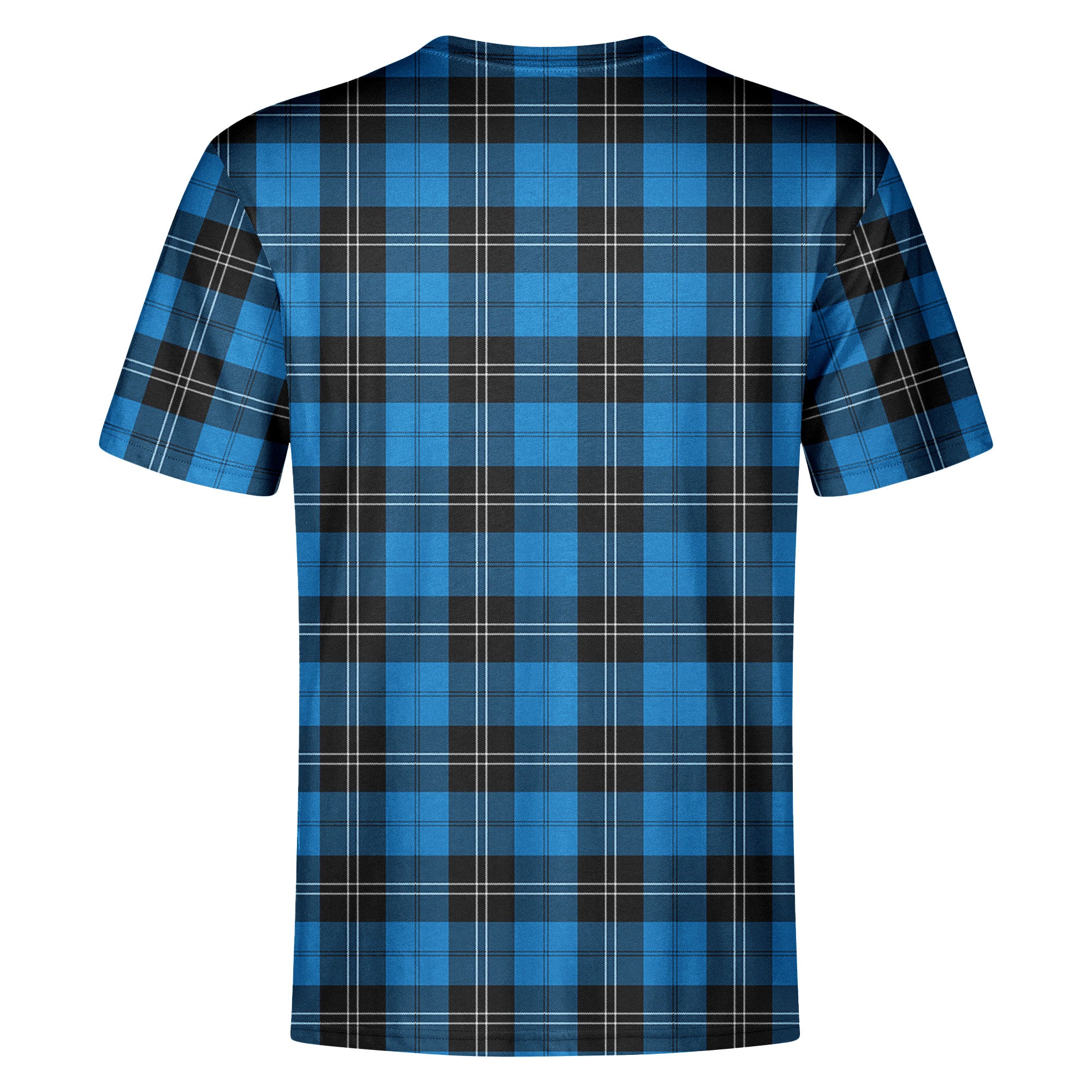 Ramsay Blue Ancient Tartan Crest T-shirt