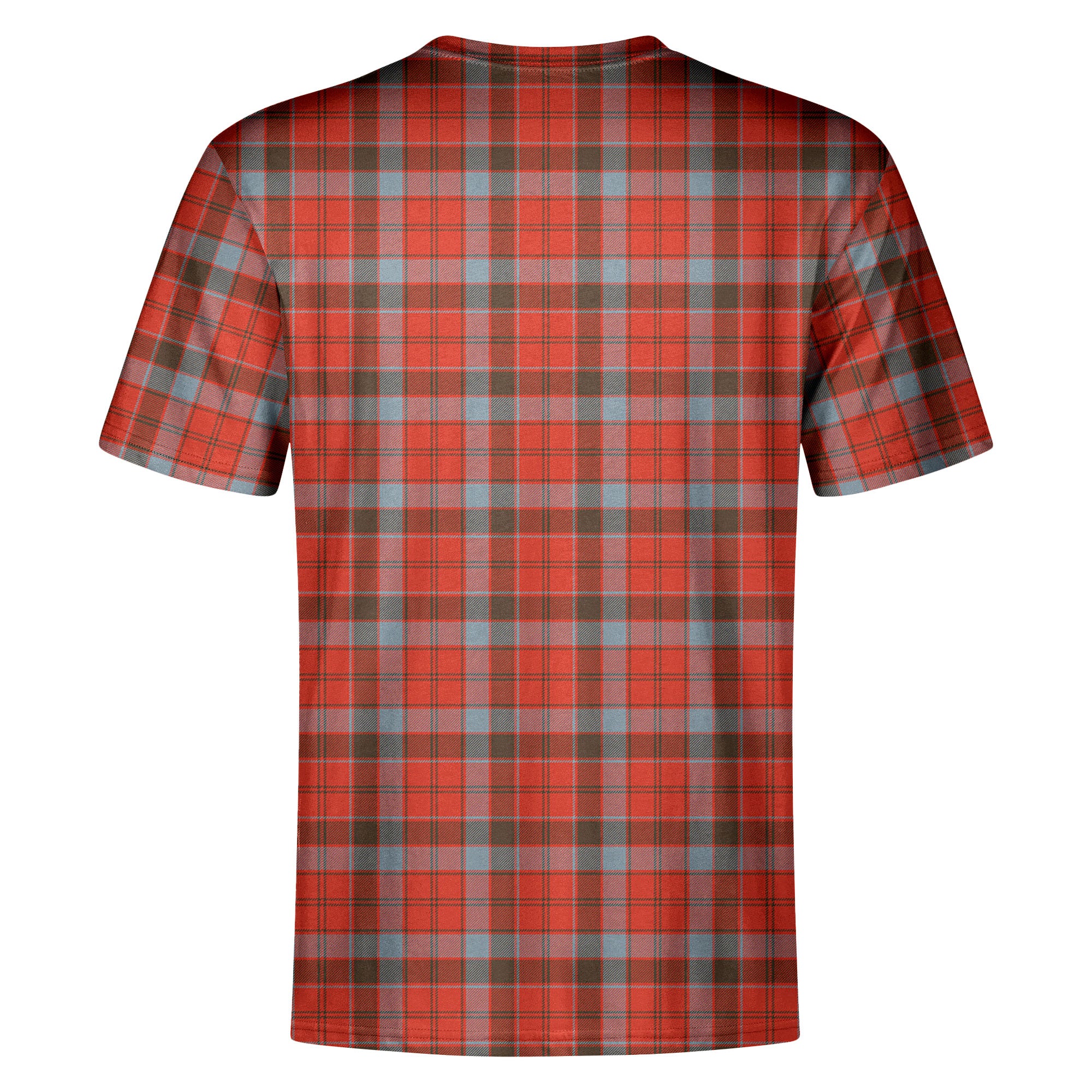 Robertson Weathered Tartan Crest T-shirt