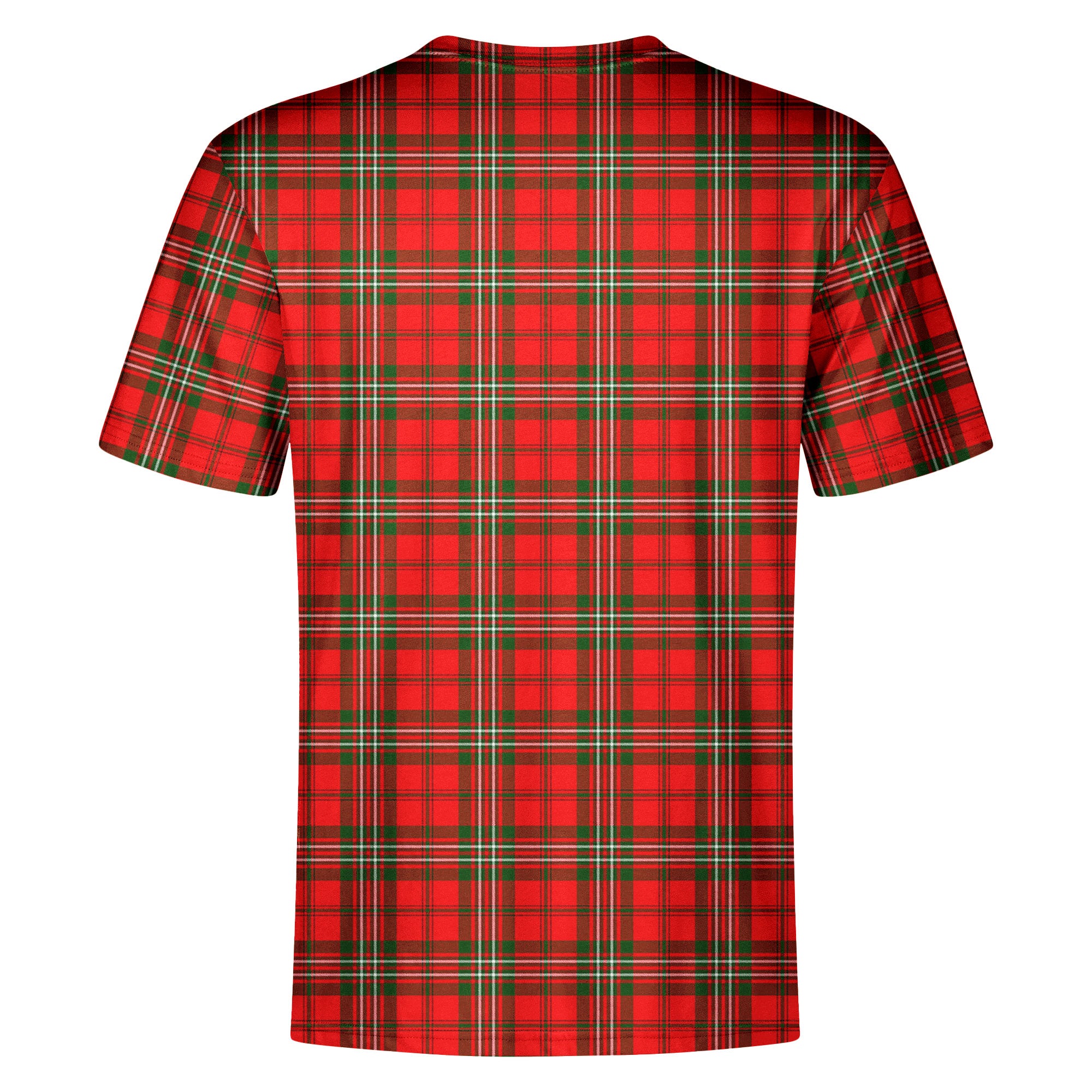 Scott Modern Tartan Crest T-shirt