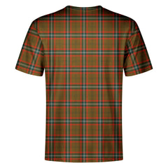 Seton Hunting Modern Tartan Crest T-shirt