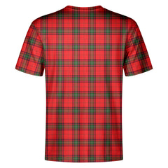 Seton Modern Tartan Crest T-shirt