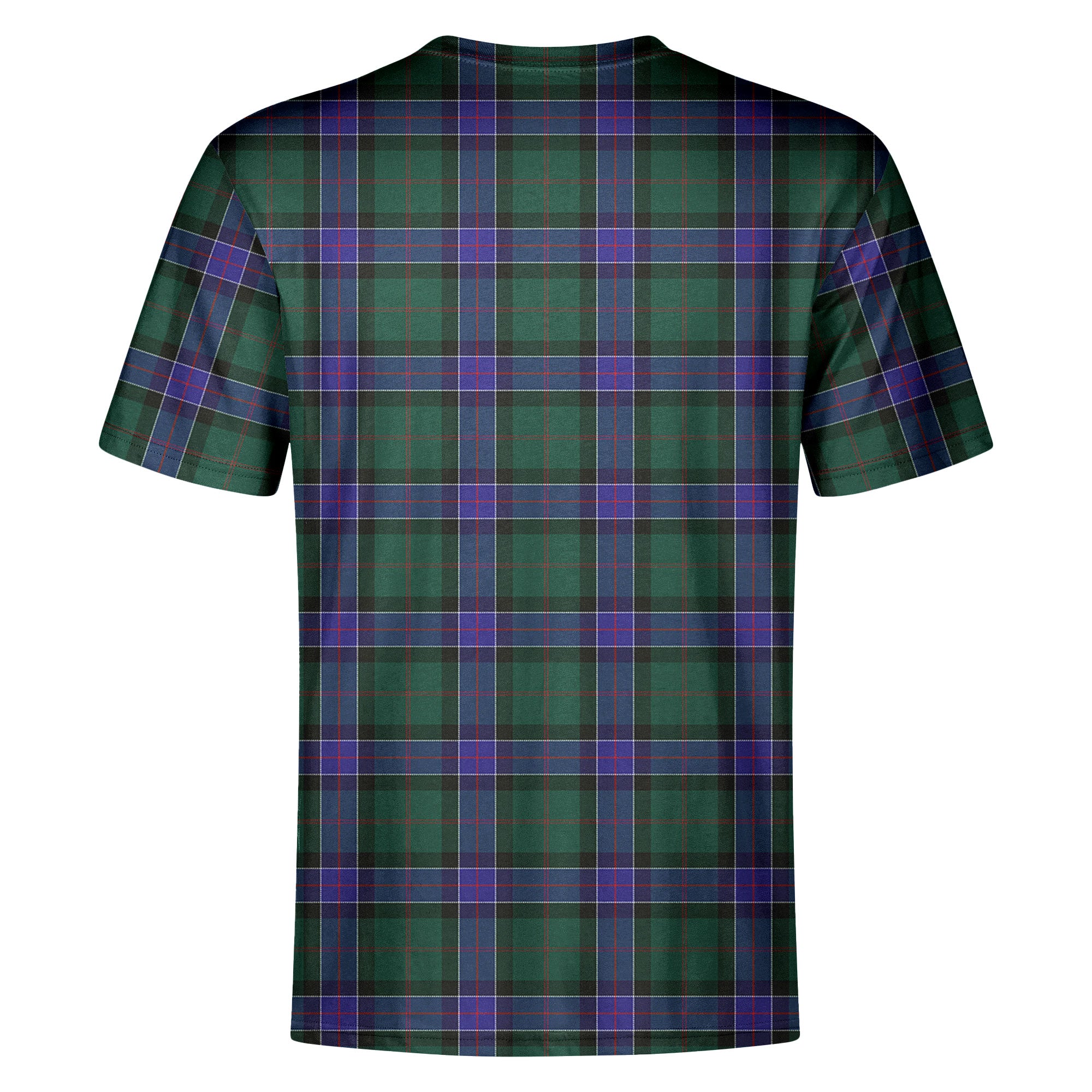 Sinclair Hunting Modern Tartan Crest T-shirt