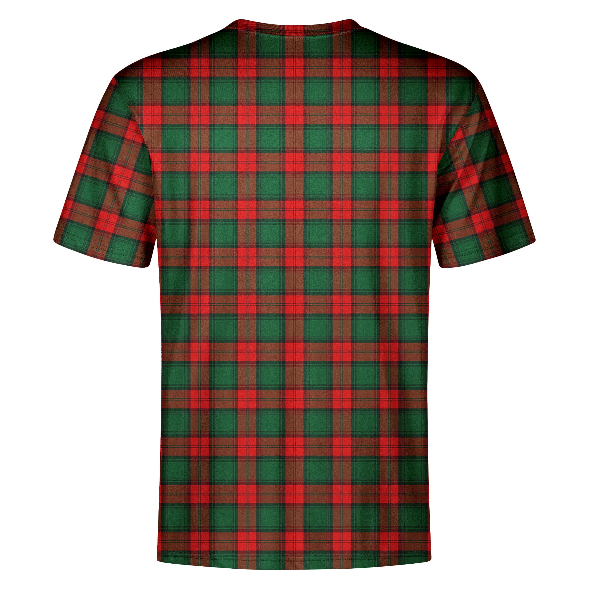 Stewart Atholl Modern Tartan Crest T-shirt