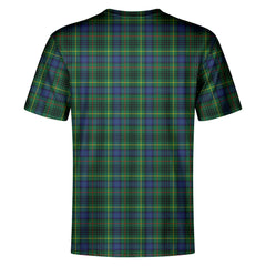Stewart Hunting Modern Tartan Crest T-shirt