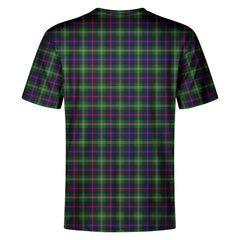 Sutherland Modern Tartan Crest T-shirt