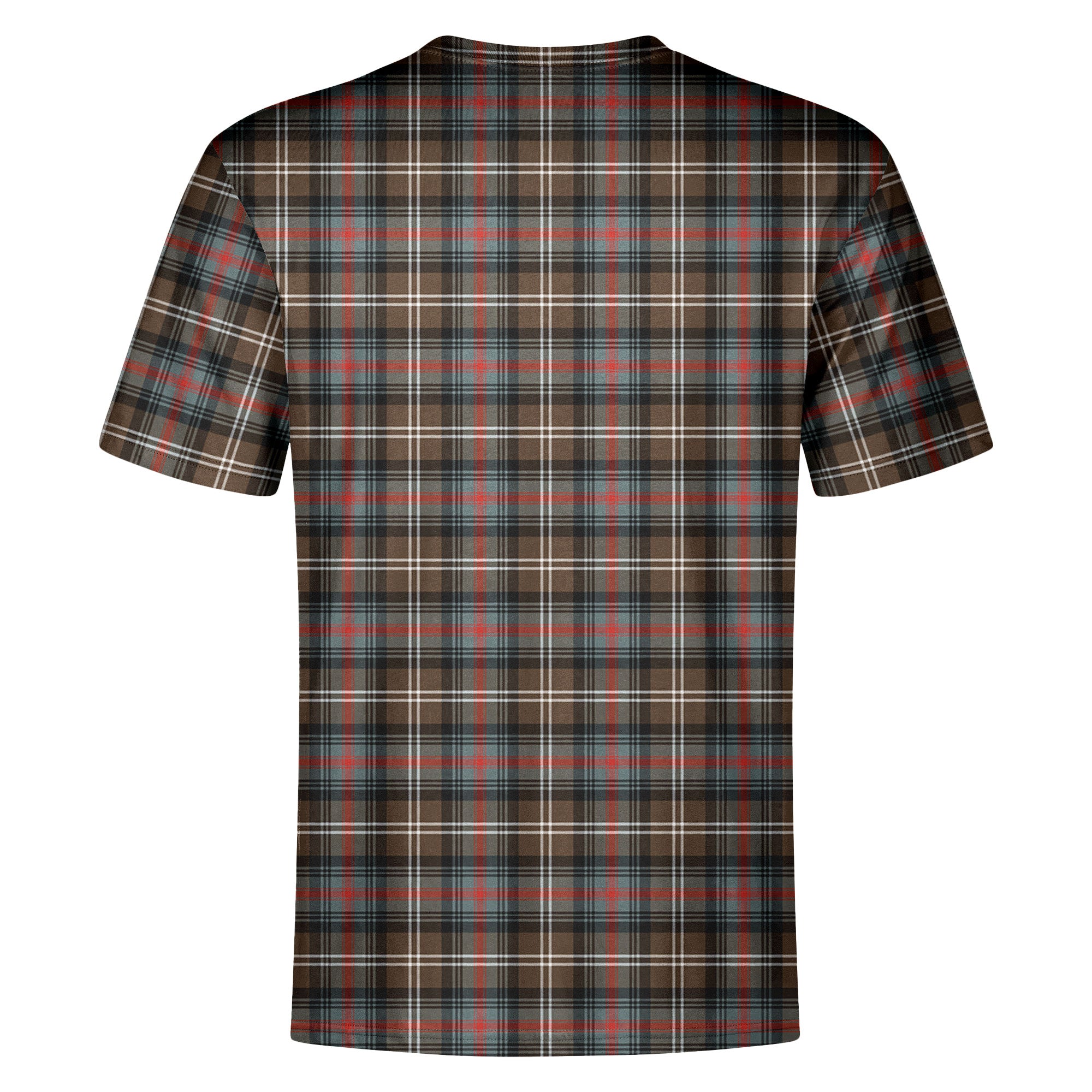 Sutherland Weathered Tartan Crest T-shirt