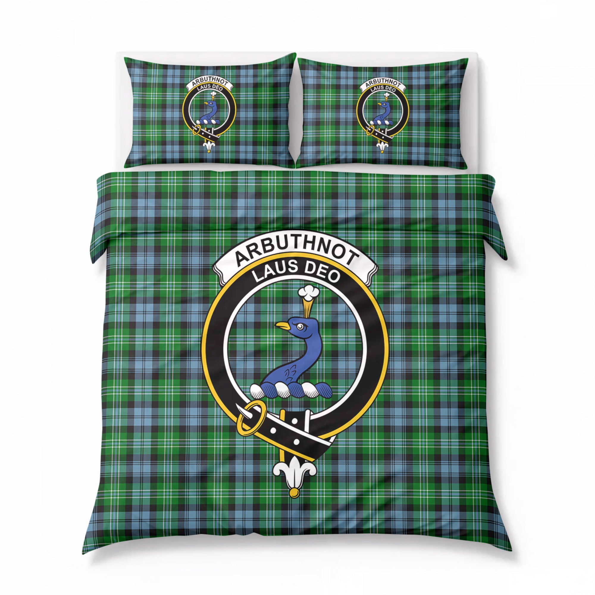 Arbuthnot Ancient Tartan Crest Bedding Set