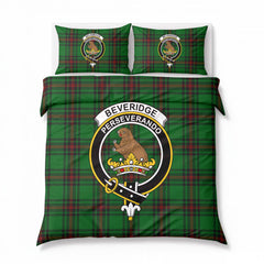 Beveridge Tartan Crest Bedding Set