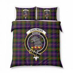 Chalmers Tartan Crest Bedding Set