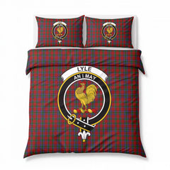 Lyle Tartan Crest Bedding Set