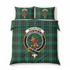 MacAlpine Ancient Tartan Crest Bedding Set
