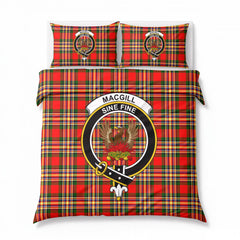 MacGill Modern Tartan Crest Bedding Set