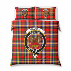Makgill Tartan Crest Bedding Set