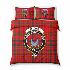 McColl Tartan Crest Bedding Set