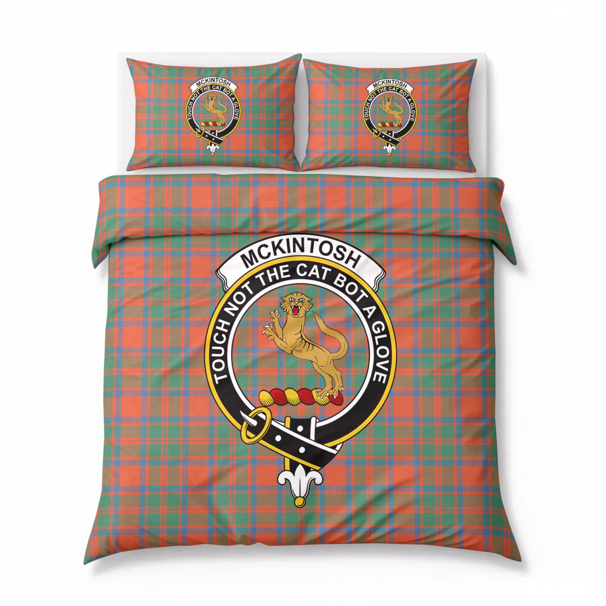 McKintosh Ancient Tartan Crest Bedding Set