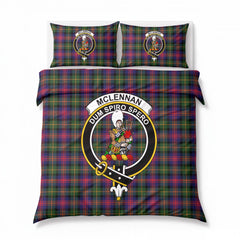 McLennan Modern Tartan Crest Bedding Set