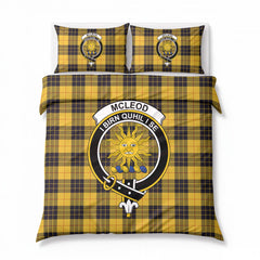 McLeod of Lewis Ancient Tartan Crest Bedding Set
