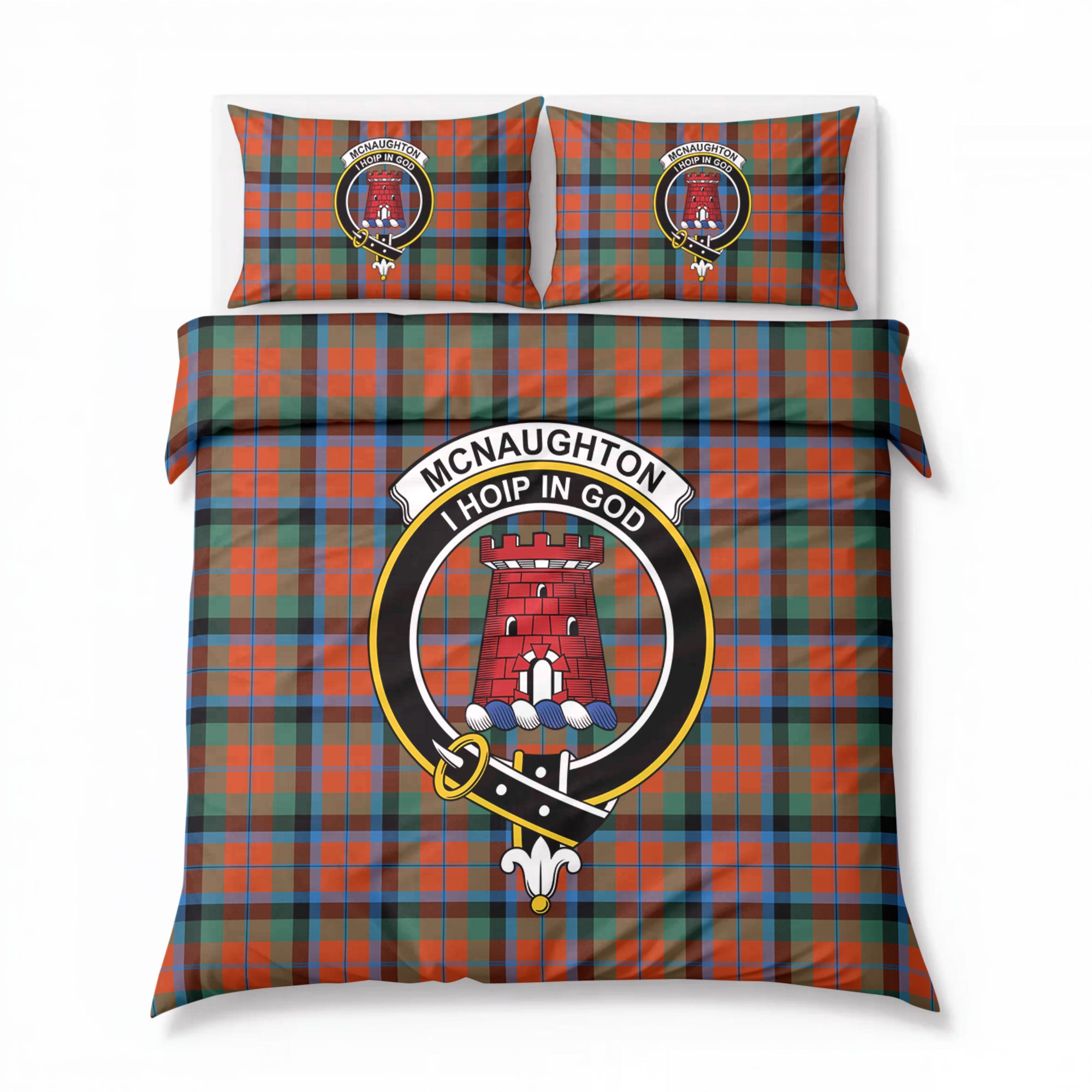 McNaughton Ancient Tartan Crest Bedding Set