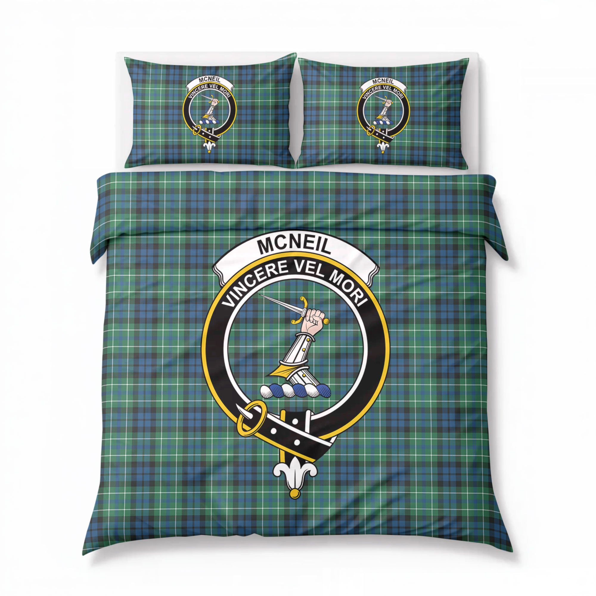 McNeil of Colonsay Ancient Tartan Crest Bedding Set