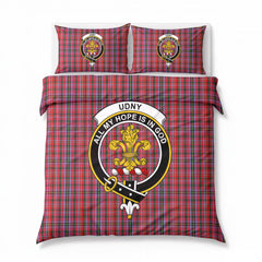 Udny Tartan Crest Bedding Set