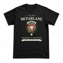 McFarlane Ancient Tartan Crest Mischief and Mayhem T-shirt