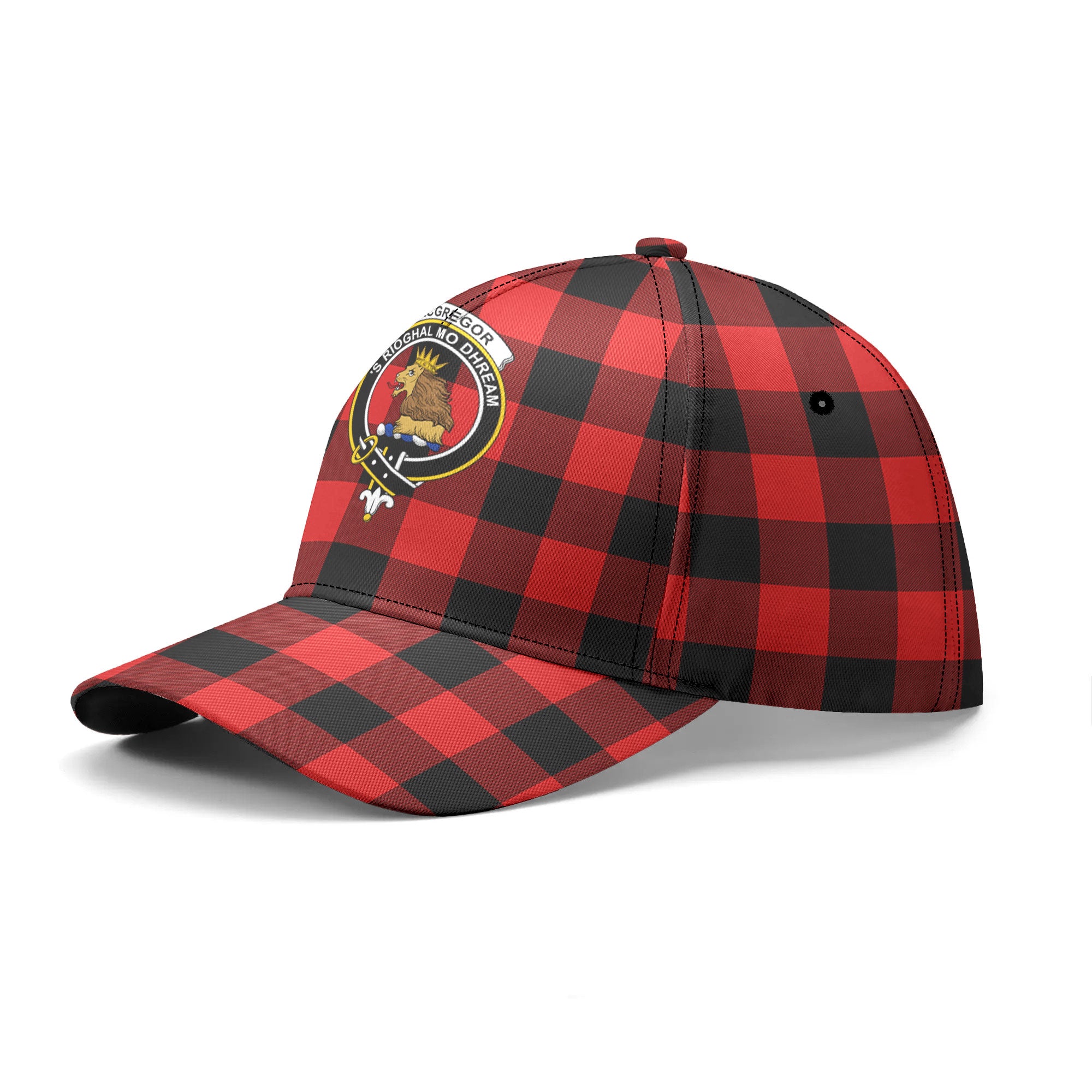 MacGregor Rob Roy Modern Tartan Crest Classic Cap