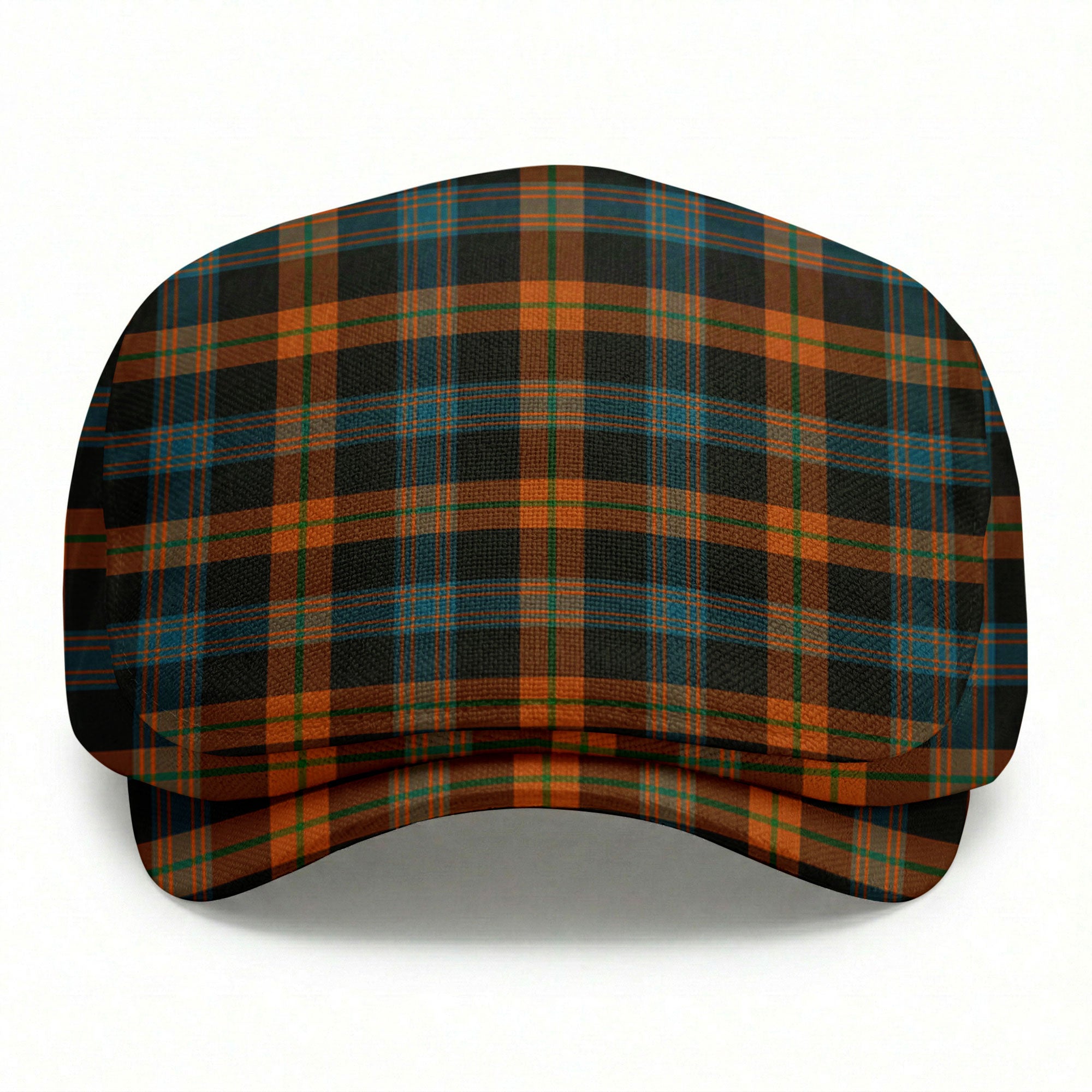 Broun Ancient Tartan Flat Caps