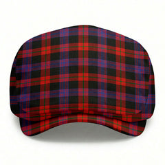 Brown Modern Tartan Flat Caps