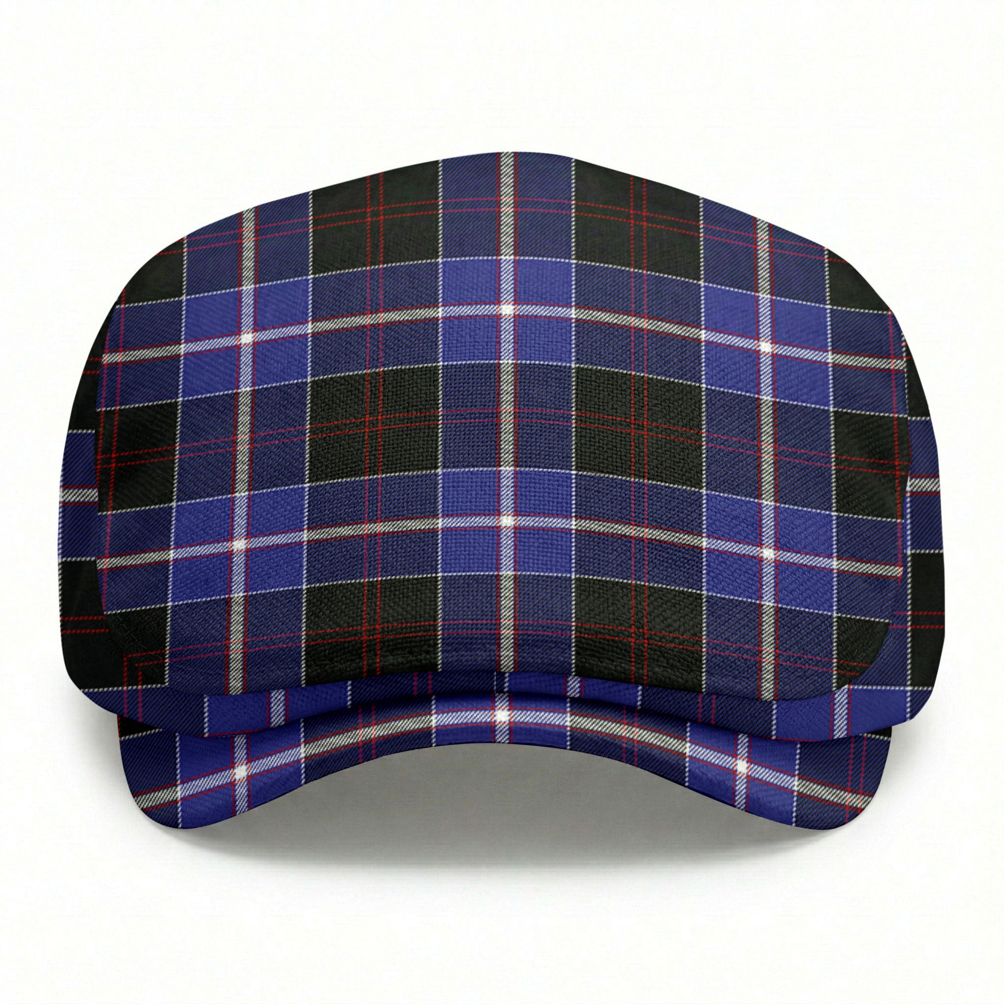 Dunlop Modern Tartan Flat Caps