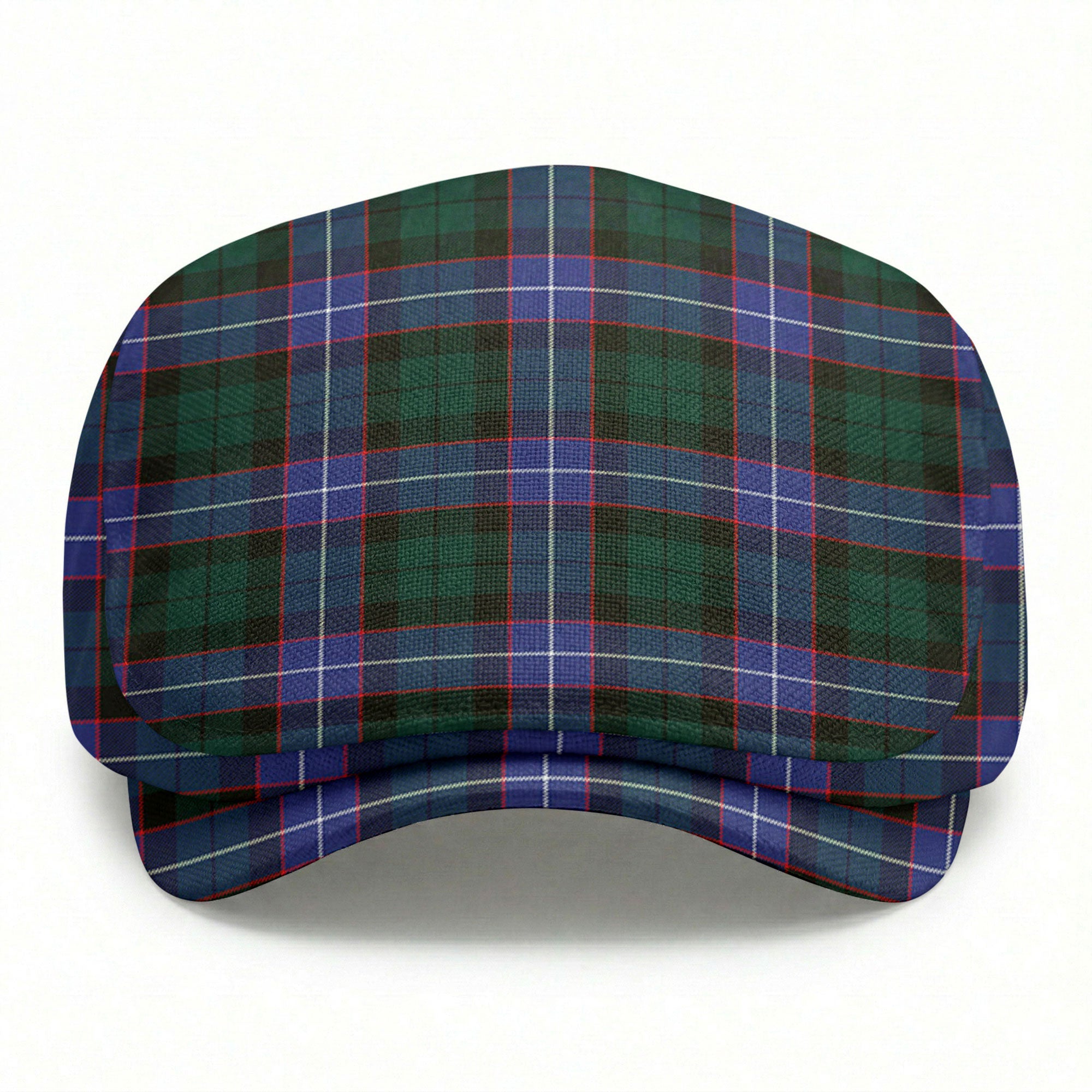 Hunter Modern Tartan Flat Caps