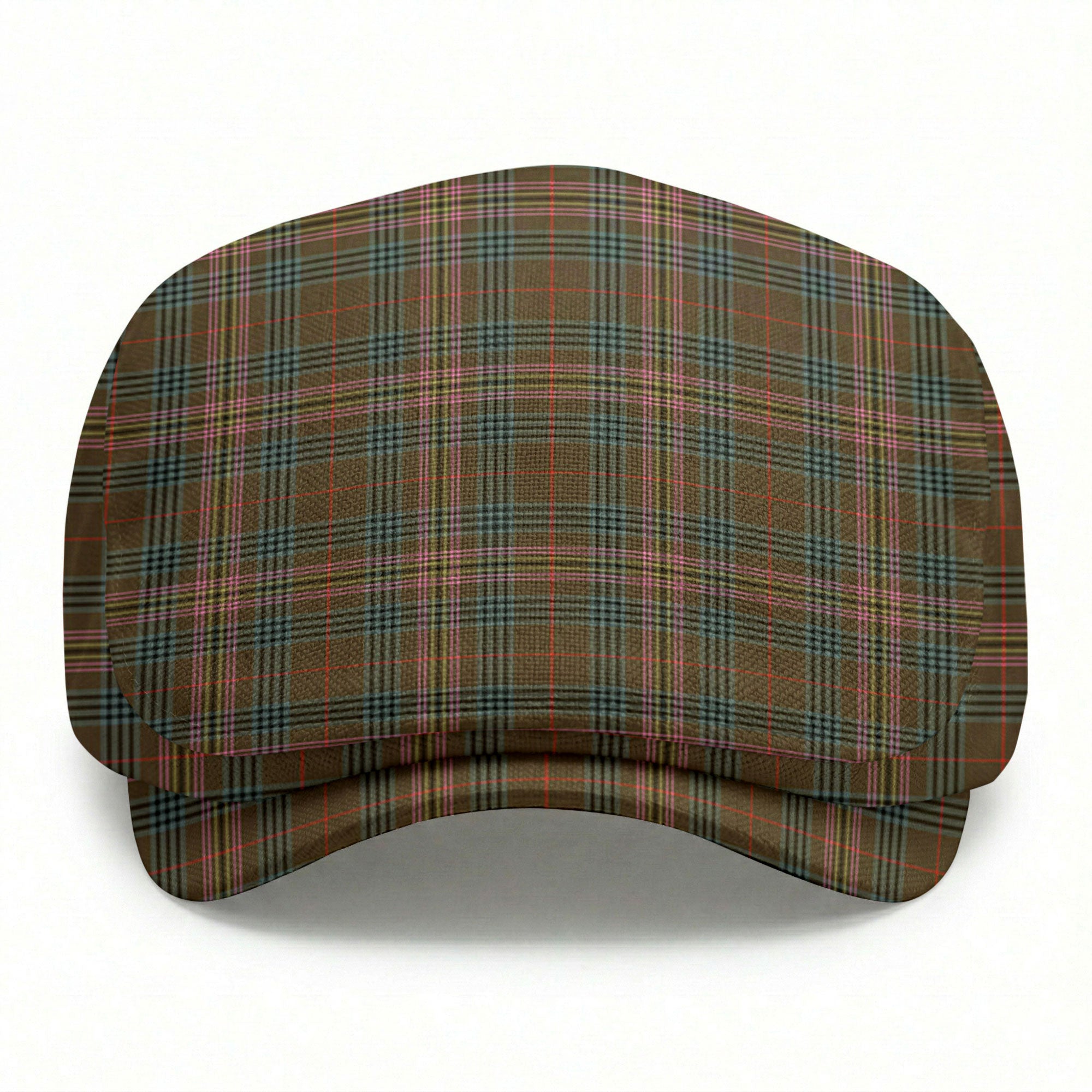 Kennedy Weathered Tartan Flat Caps